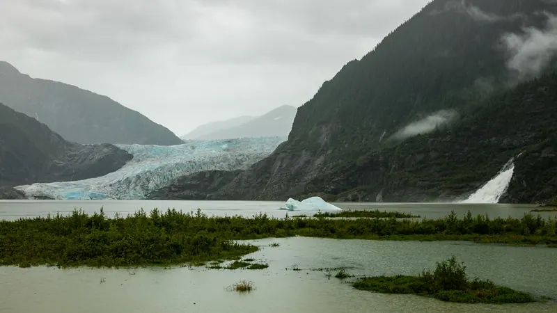 Mendenhall Glacier near Juneau